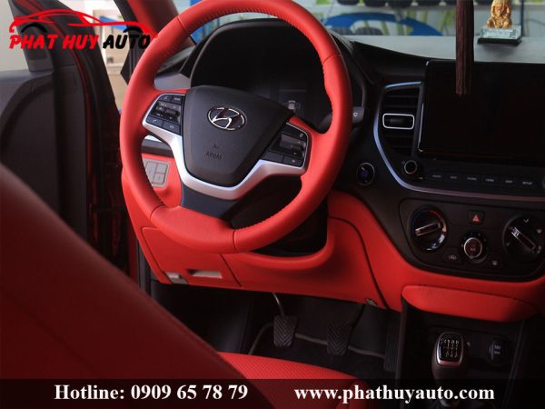Đổi màu nội thất Hyundai Accent