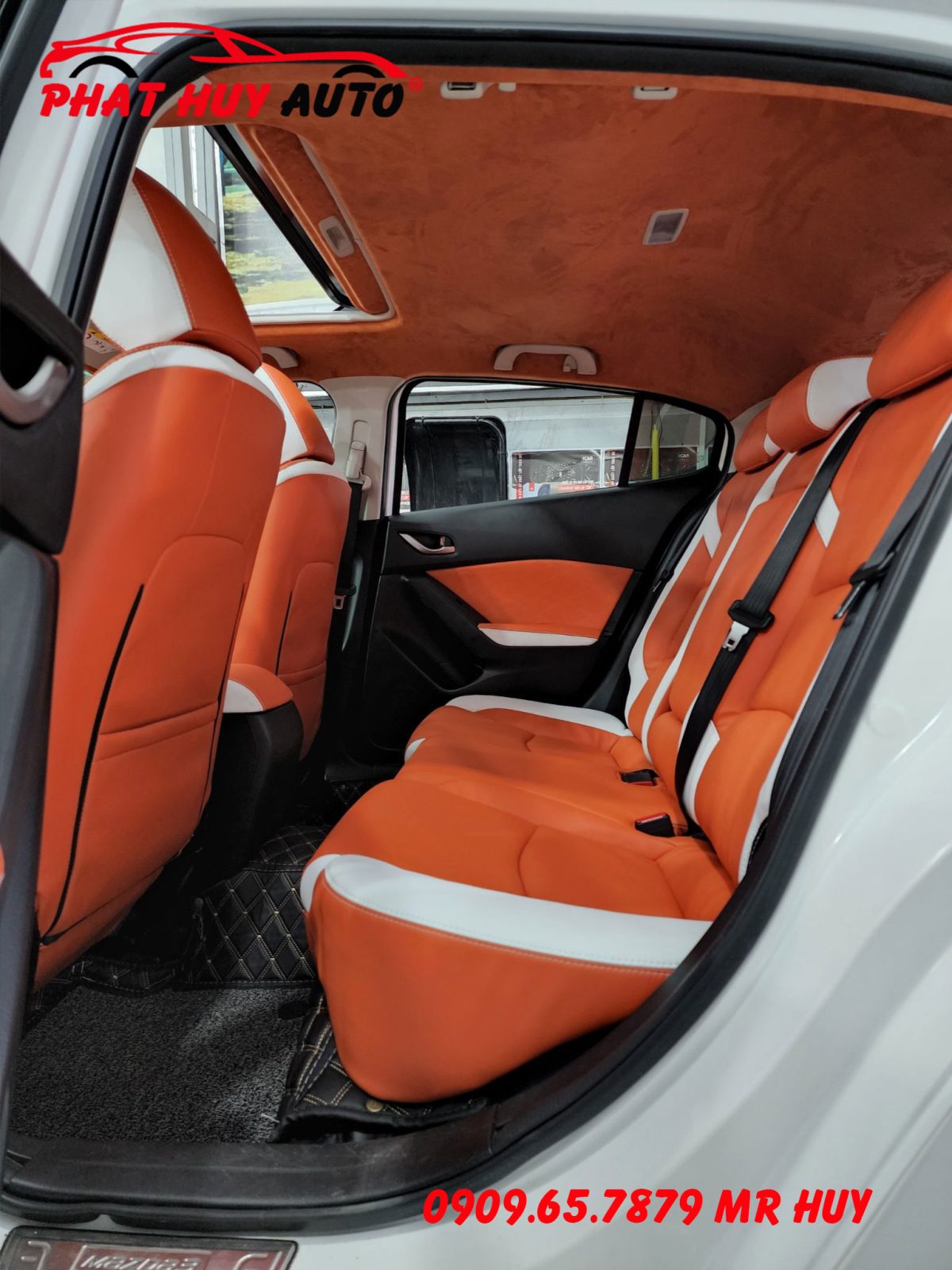 Đổi màu nội thất Mazda 3 2018