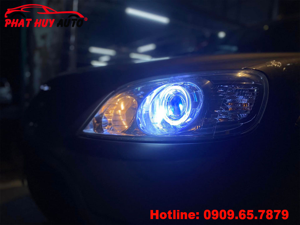 Ford Escape độ đèn Bi Led