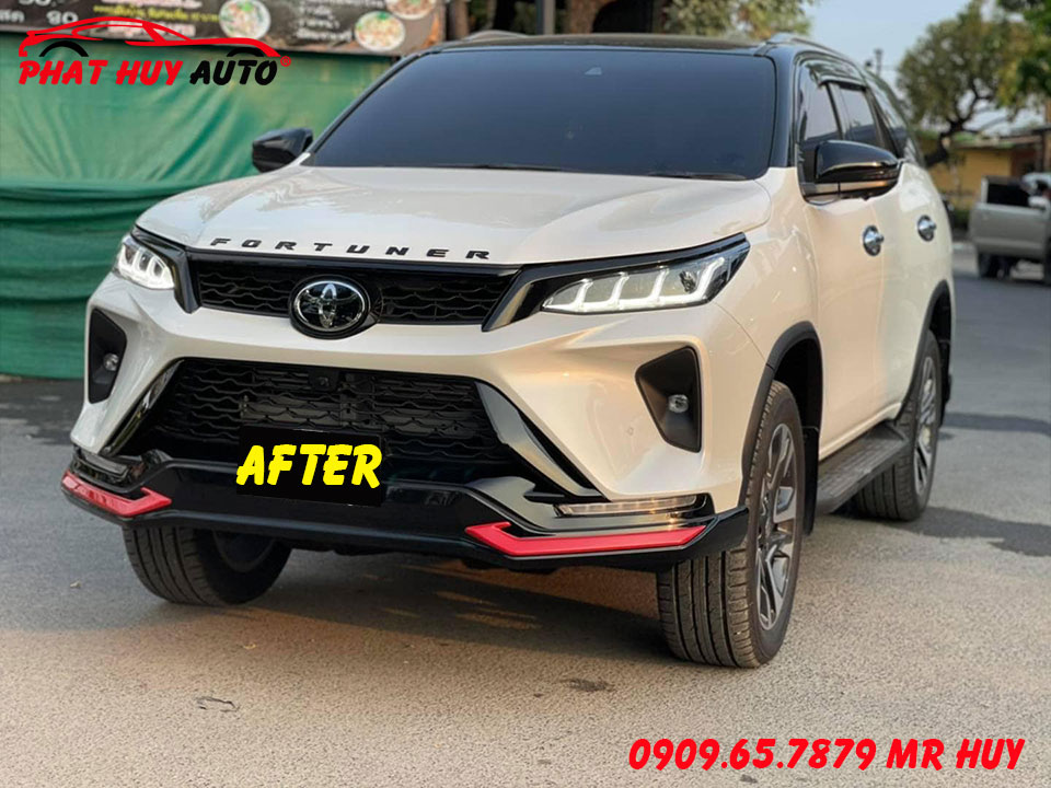Fortuner 2016-2020 lên đời Legender 2021