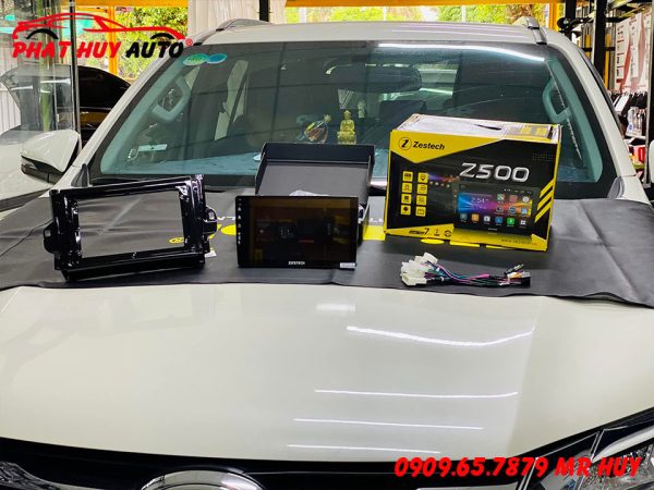 Fortuner 2022 Lắp Màn Hình Zestech