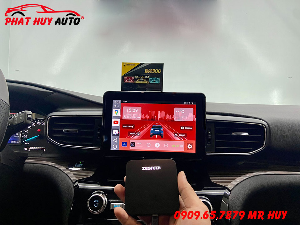 Gắn Android Box Ford Explorer 2022