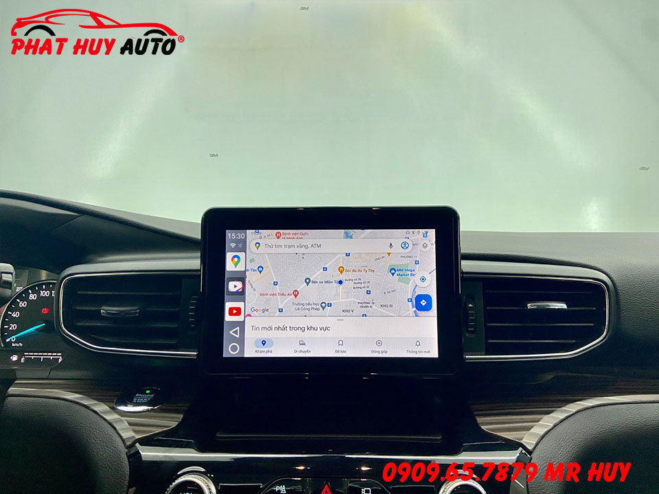 Gắn Android Box Ford Explorer 2022