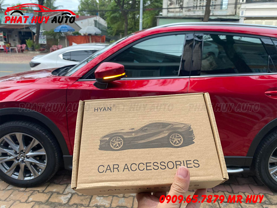 Gập gương lên kính Mazda CX5