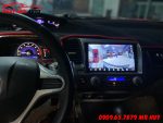 Honda civic 2009 lắp Màn hình Android liền Camera 360