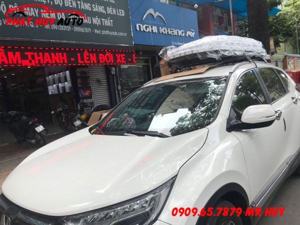 Hộp đựng đồ trên nóc Honda CRV