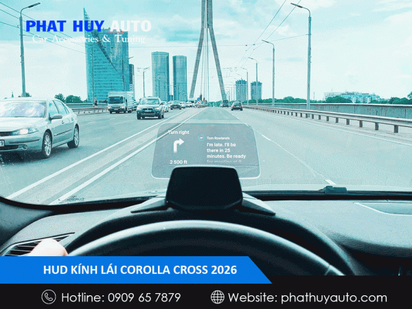 Hud Kính Lái Corolla Cross 2026