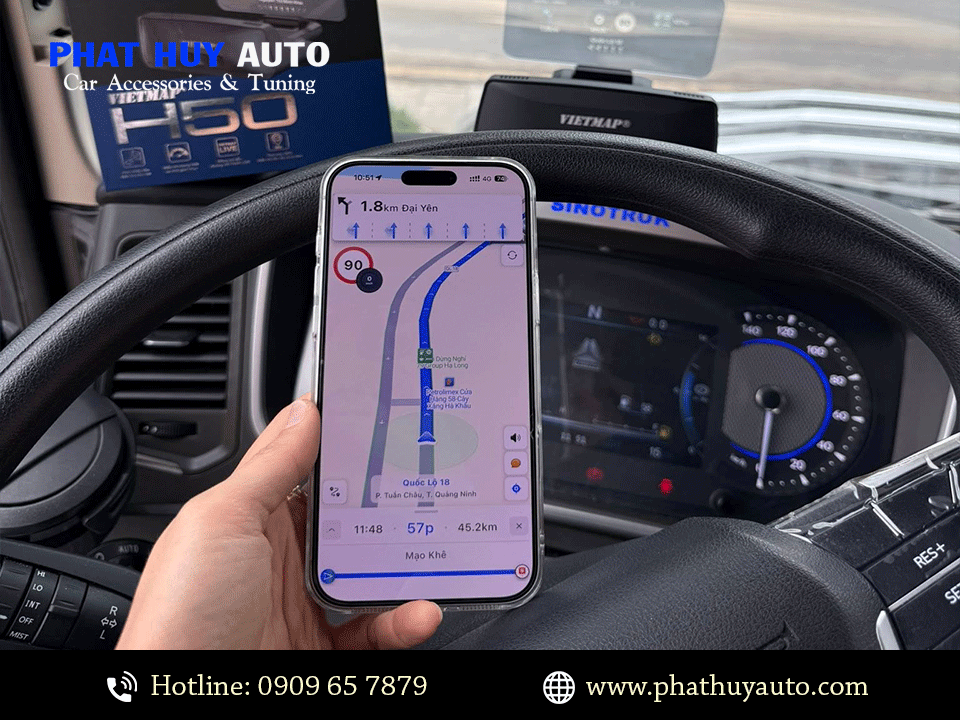 Hud kính lái VF MPV 7
