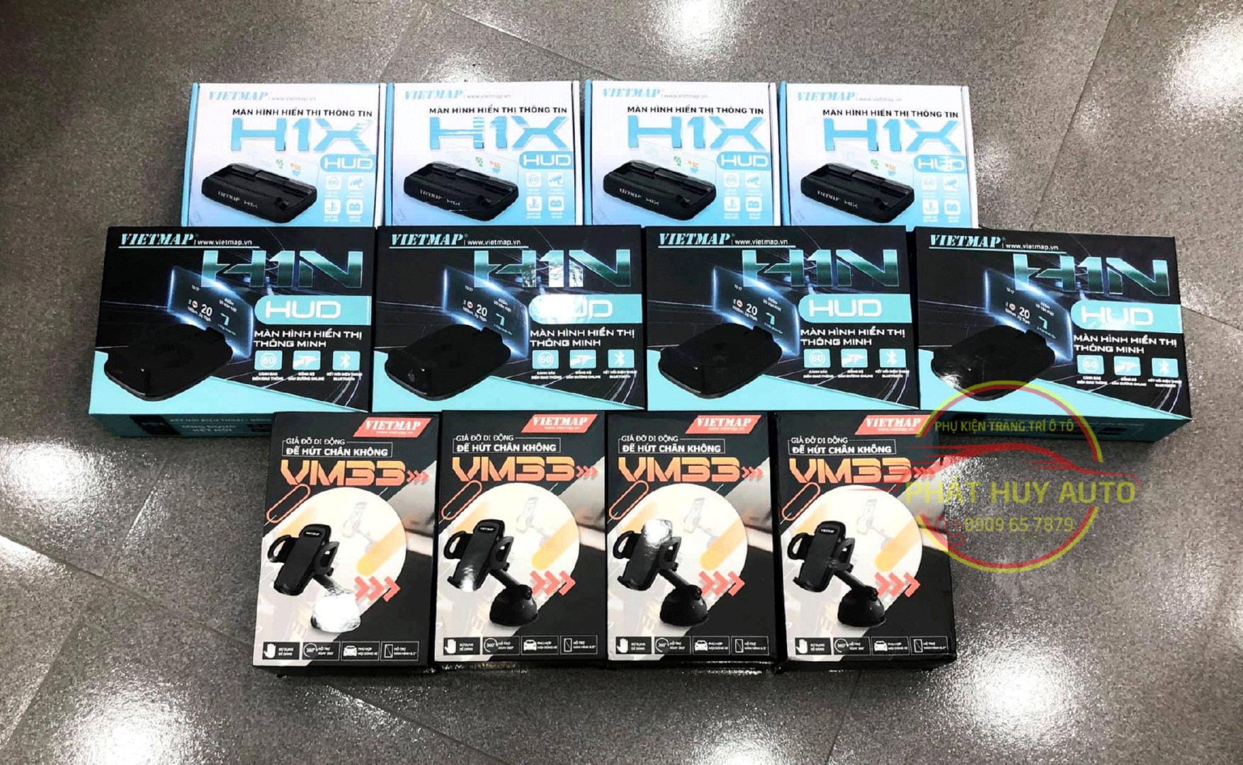 Hud Vietmap H1AS xe Vinfast Fadil