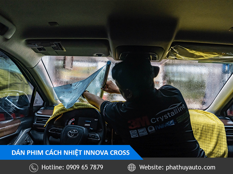 Innova Cross 2026 dán phim 3M