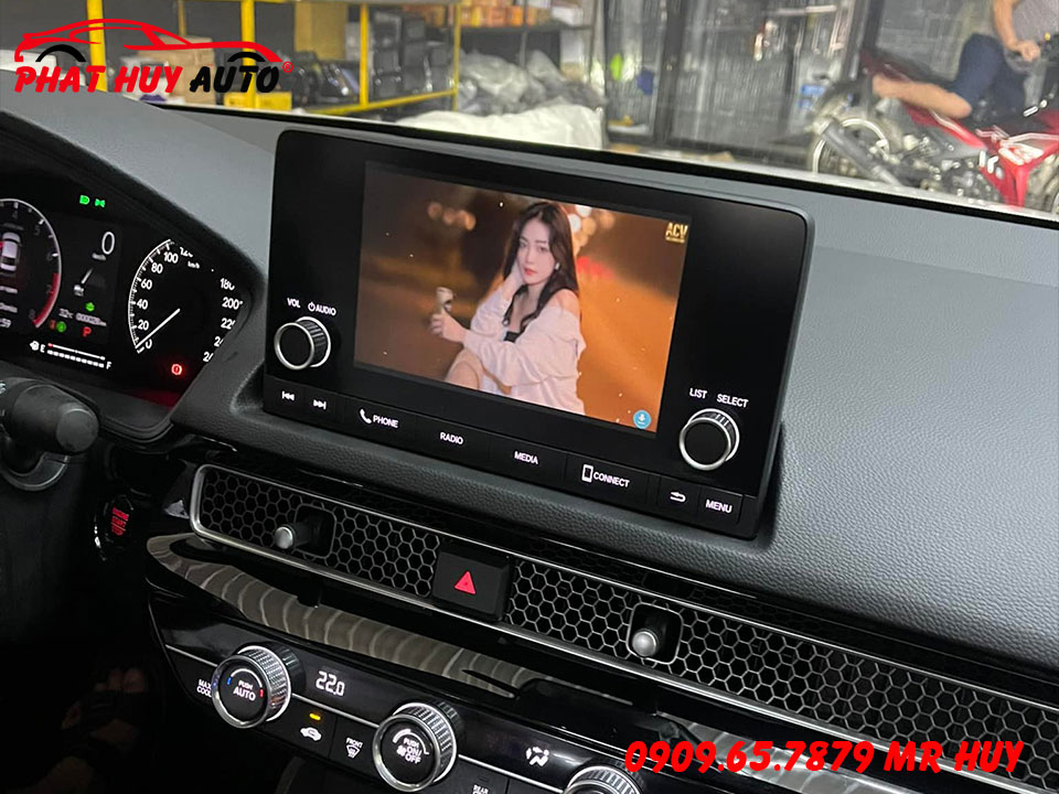 Lắp Android Box Cho Civic 2022