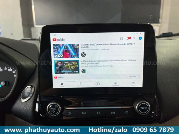 Lắp Android box cho Ecosport 2022