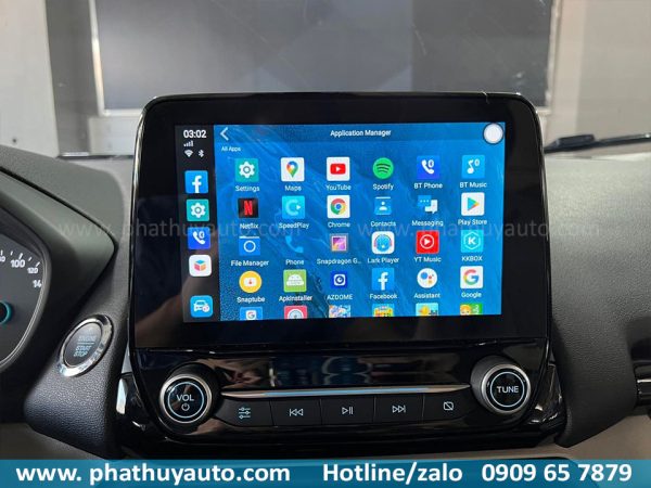 Lắp Android box cho Ecosport 2022