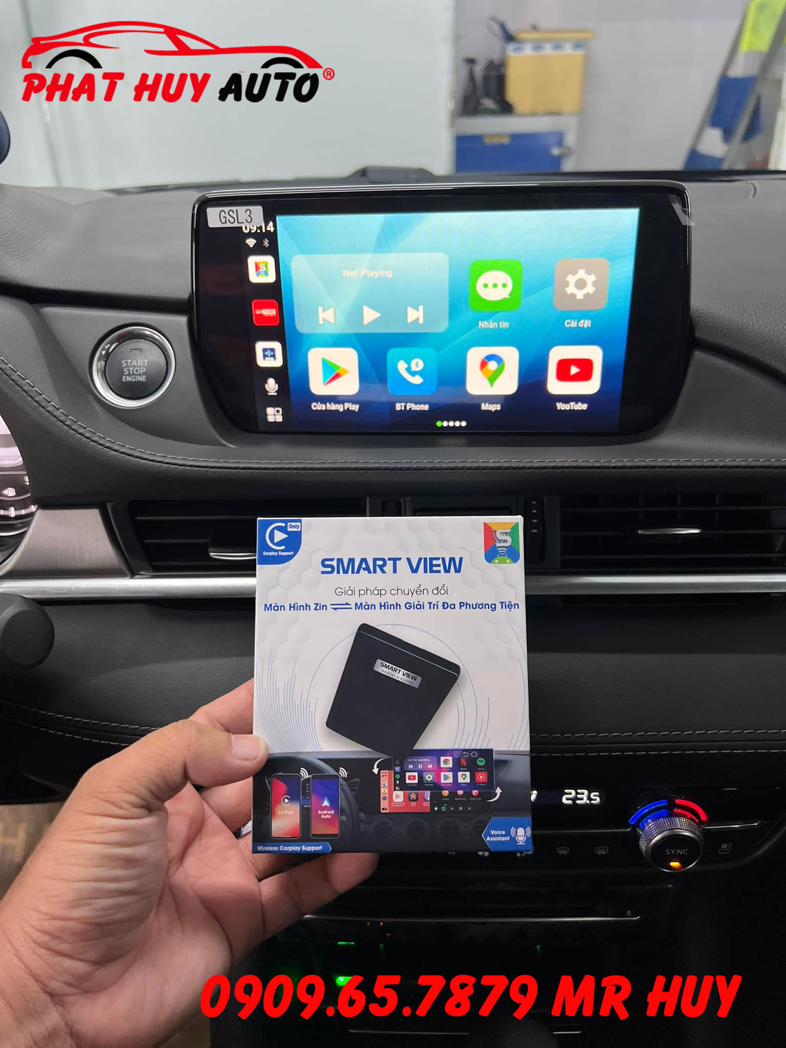 Lắp Android Box Cho Mazda 6