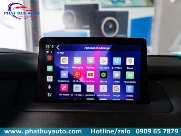 Lắp Android Box cho Mazda CX9