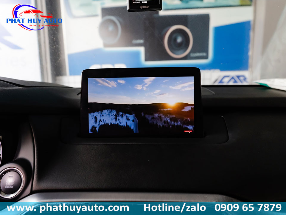 Lắp Android Box cho Mazda CX9