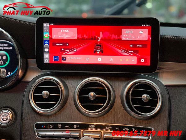 Lắp Android Box Cho Mercedes C300
