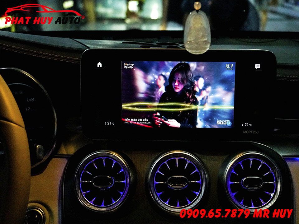 Lắp Android Box Cho Mercedes GLC300