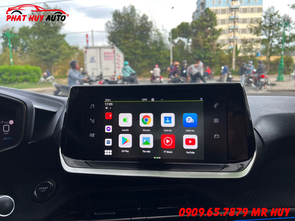 Lắp Android Box cho Peugeot 2008