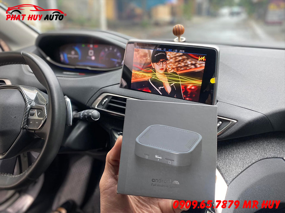 Lắp Android Box cho Peugeot 5008