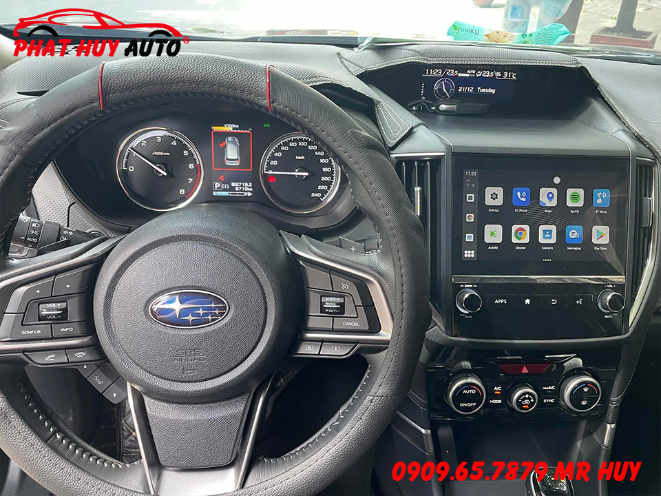 Lắp Android Box cho Subaru Forester