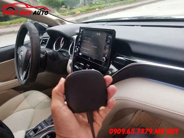Lắp android box cho Toyota Camry