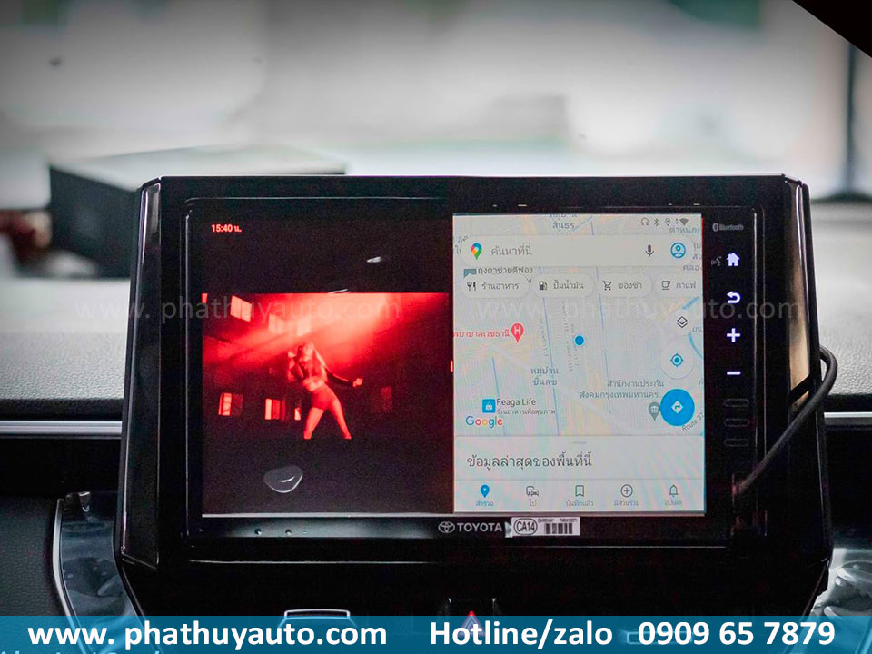 Lắp Android Box cho Toyota Cross