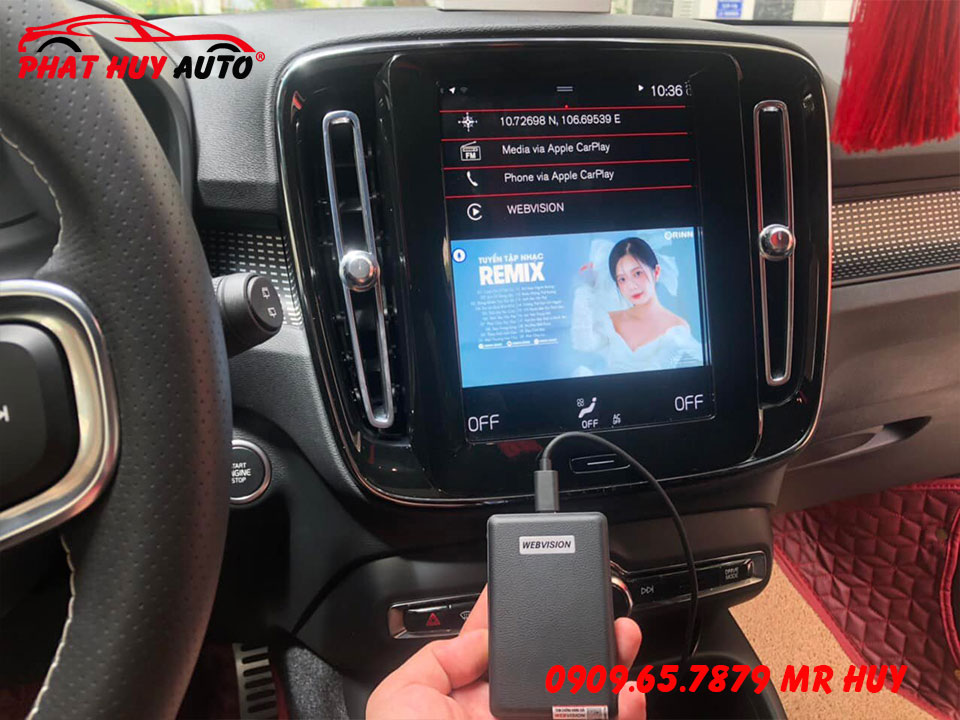 Lắp Android Box Cho Volvo XC40