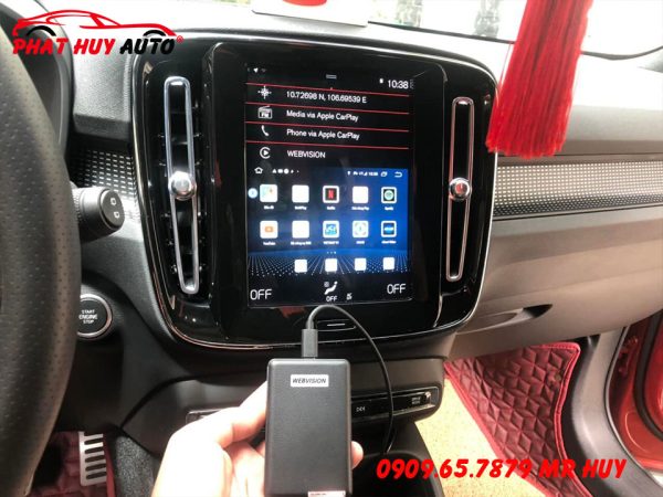 Lắp Android Box Cho Volvo XC40