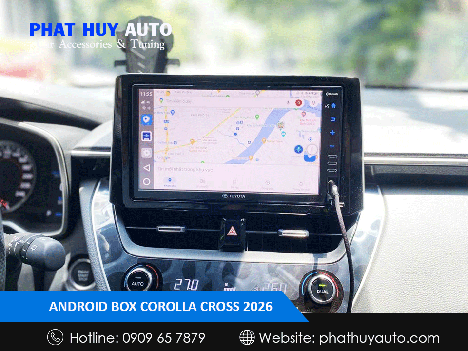 Lắp Android Box Corolla Cross 2026