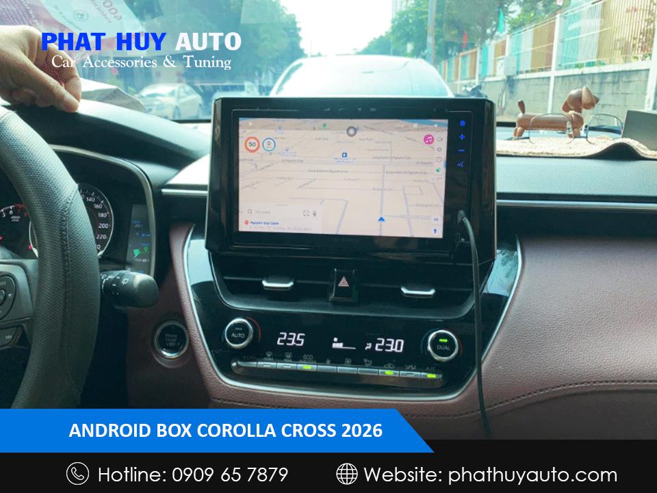 Lắp Android Box Corolla Cross 2026