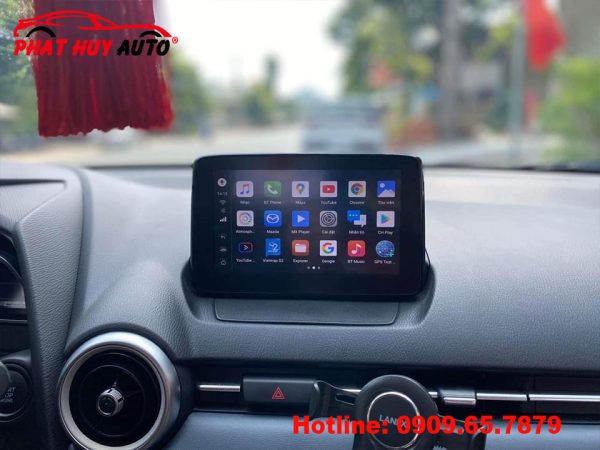 Lắp Android Box Elliview D4 xe Mazda 2