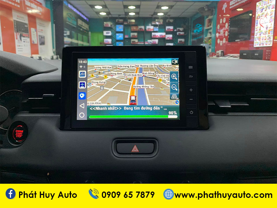 Lắp Android Box Honda HRV 2024