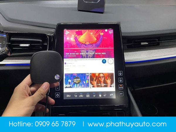 Lắp Android Box Hyundai Custin 2023