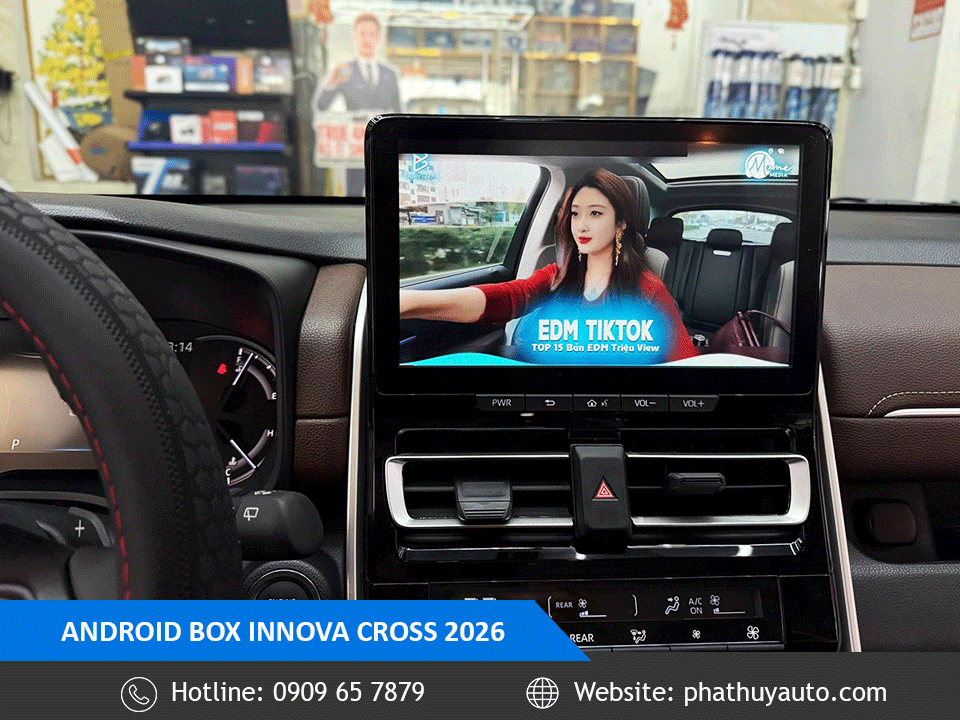 Lắp android box Innova Cross 2026