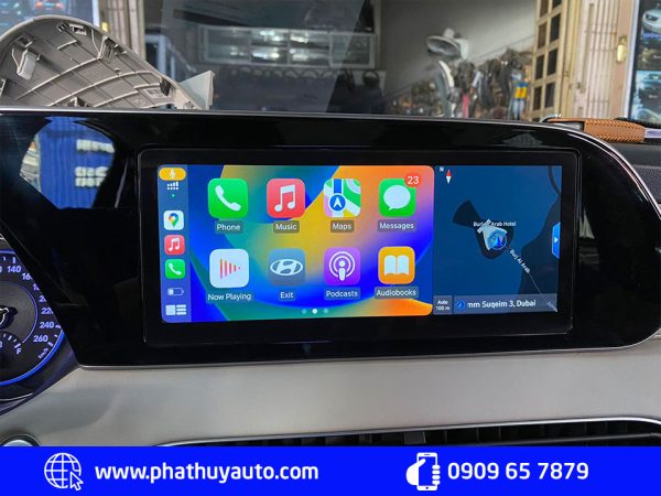 Lắp Android Box xe Hyundai Palisade