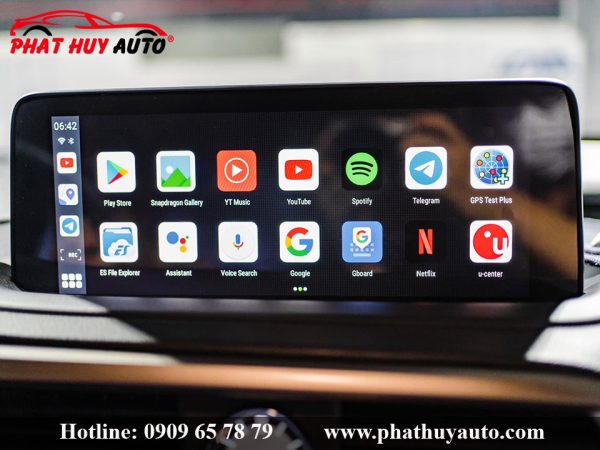 Lắp Android Box xe Lexus RX300