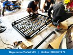Lắp baga mui xe Vinfast VF9