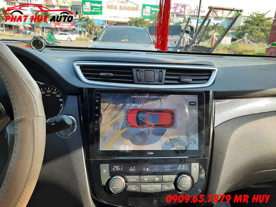 Lắp camera 360 cho Nissan X-Trail