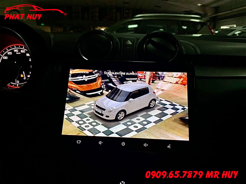 Lắp camera 360 cho Suzuki Swift