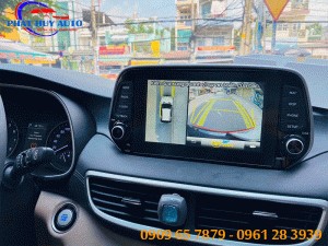 Lắp camera 360 độ Hyundai Tucson