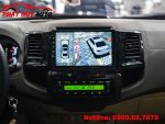 Lắp camera 360 xe Fortuner 2015