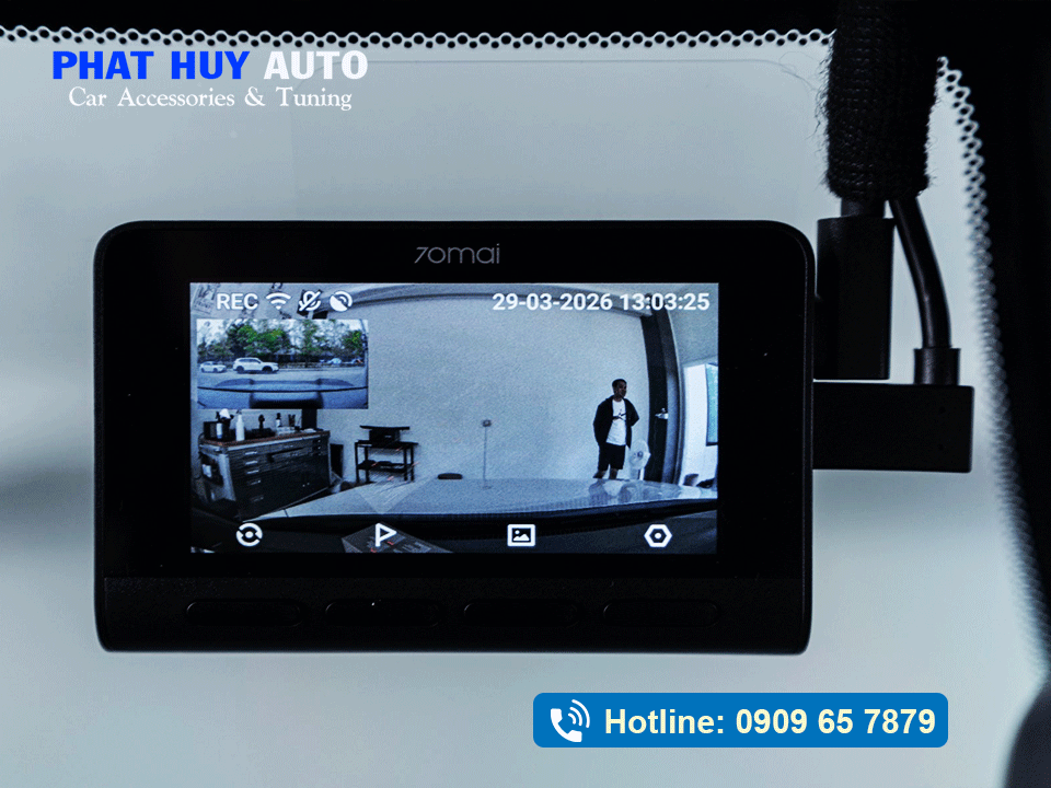 Lắp camera hành trình Limo Green