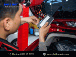 Lắp cốp điện cho xe Custin