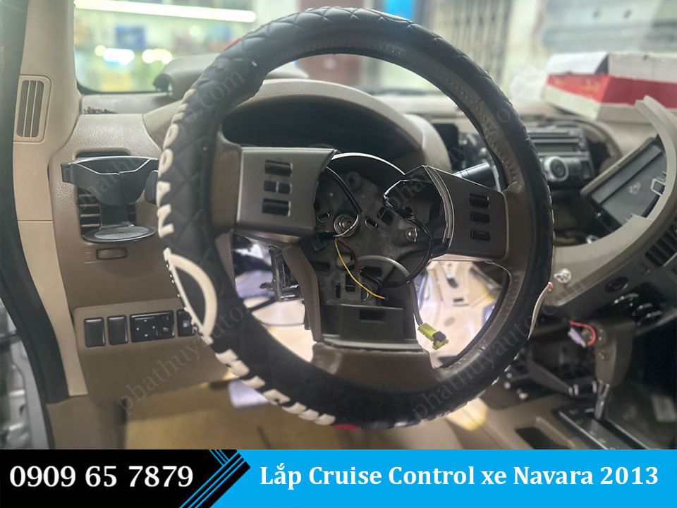 Lắp Cruise Control Nissan Navara 2013