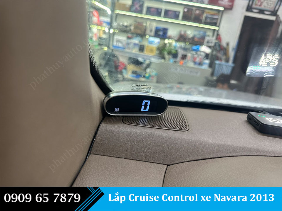 Lắp Cruise Control Nissan Navara 2013