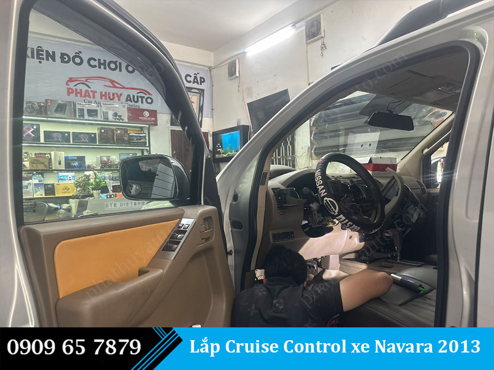 Lắp Cruise Control Nissan Navara 2013