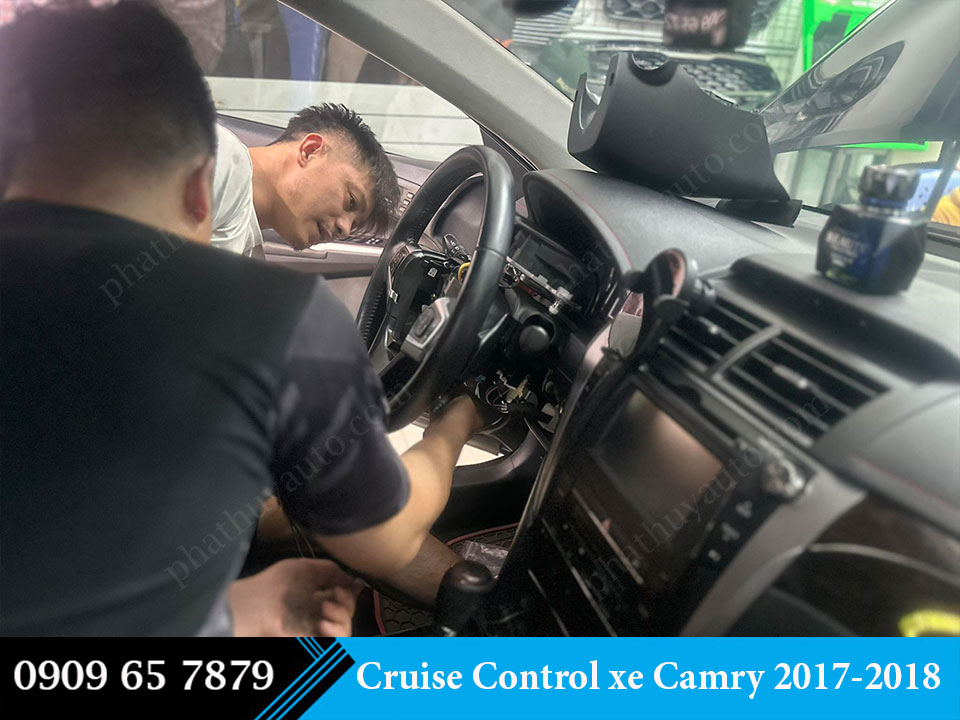 Lắp Cruise Control xe Camry 2017-2018