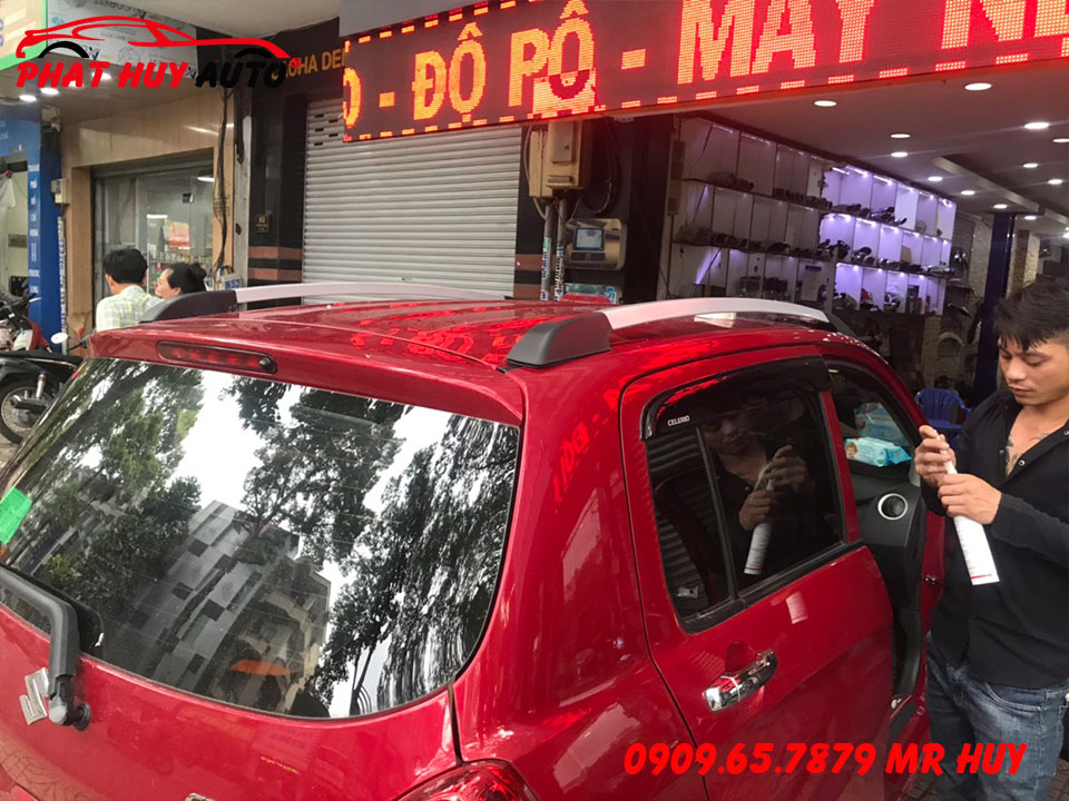 Lắp Giá Nóc Cho Suzuki Celerio
