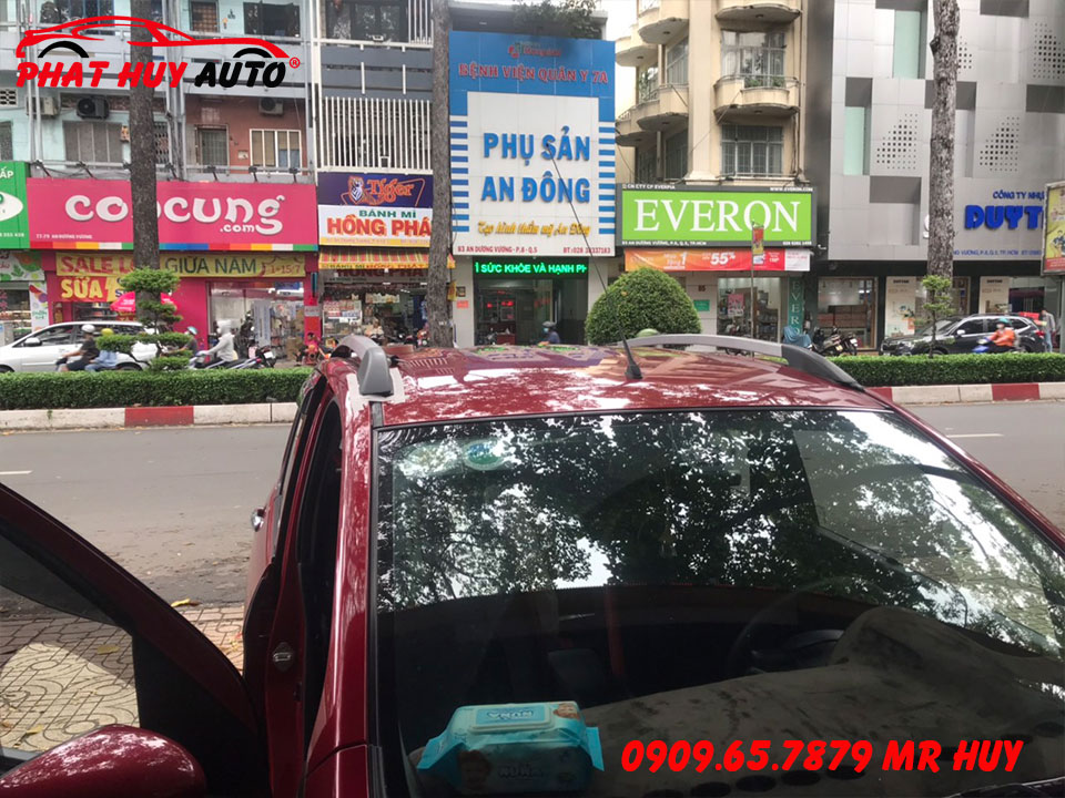 Lắp Giá Nóc Cho Suzuki Celerio